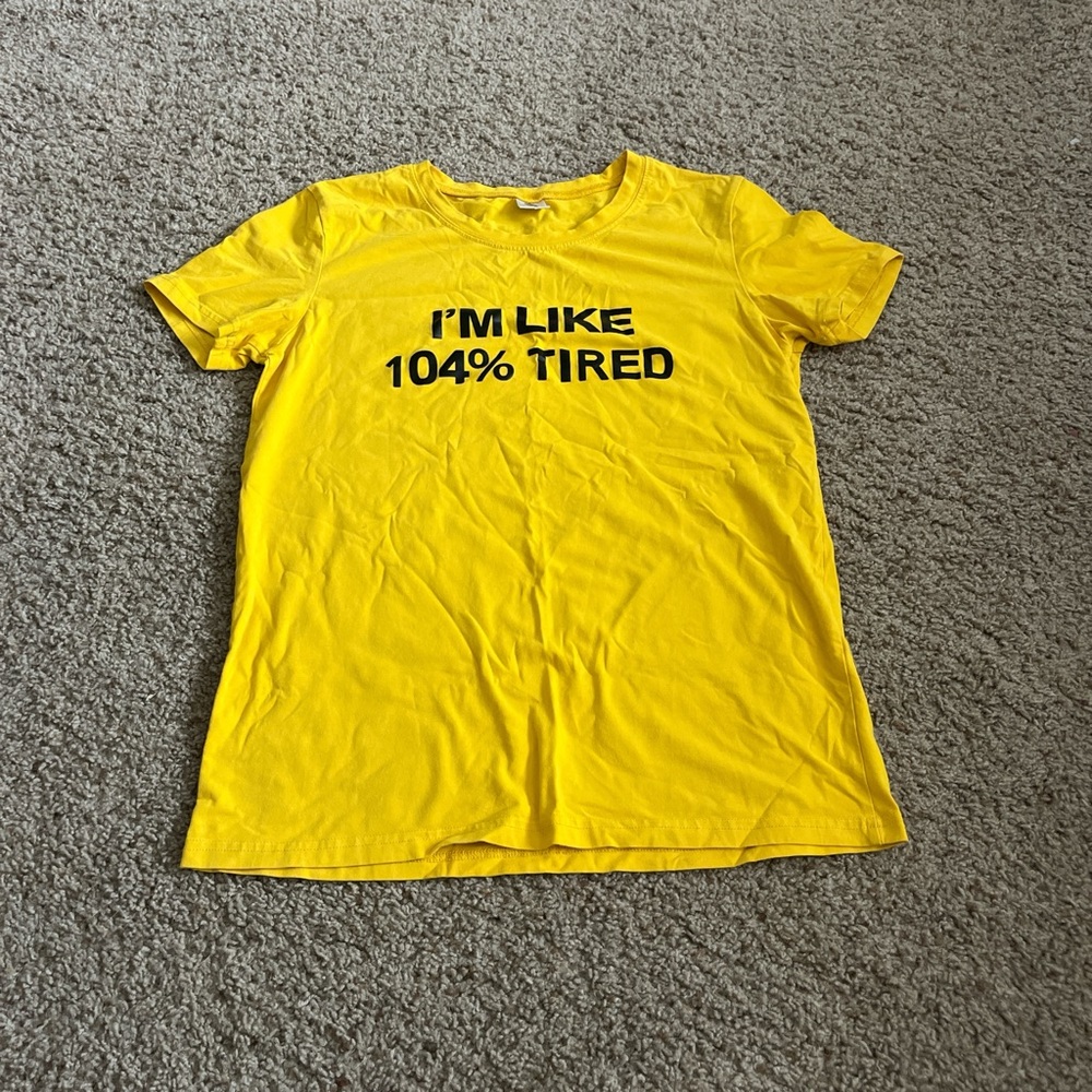 Yellow Graphic T-Shirt